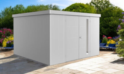 Abri métal Neo 4D Biohort - 348x348x222cm - 2 portes
