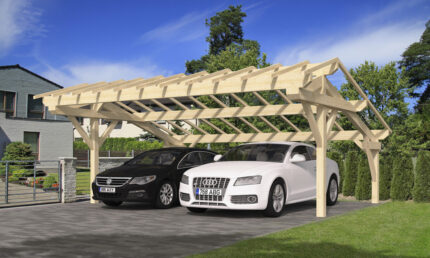 Carport 2 voitures Cholet 23 - 36.21 m² non couvert