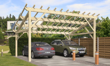 Carport 2 voitures Le Havre 24 - 29.25 m² non couvert